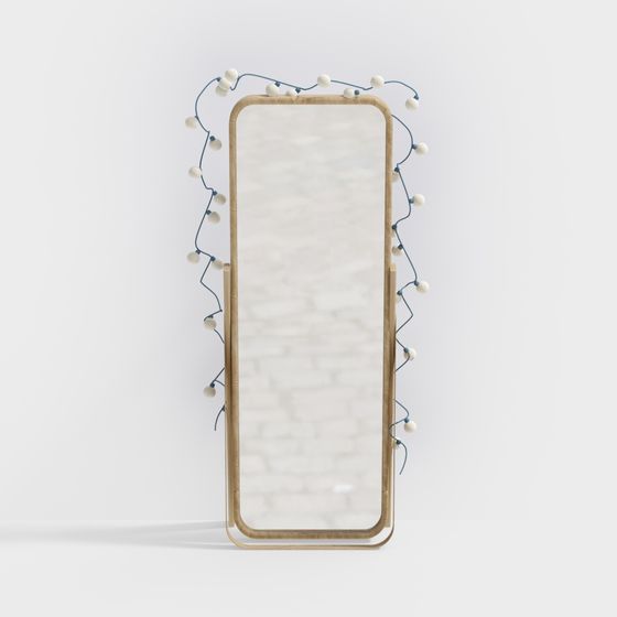 Lighted Mirror 3D Model