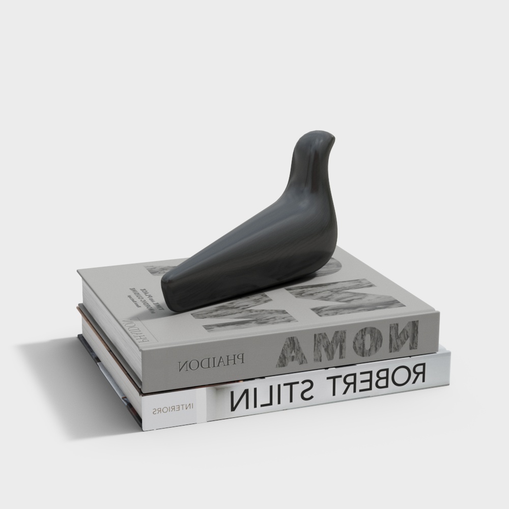 Modern Book Ornament