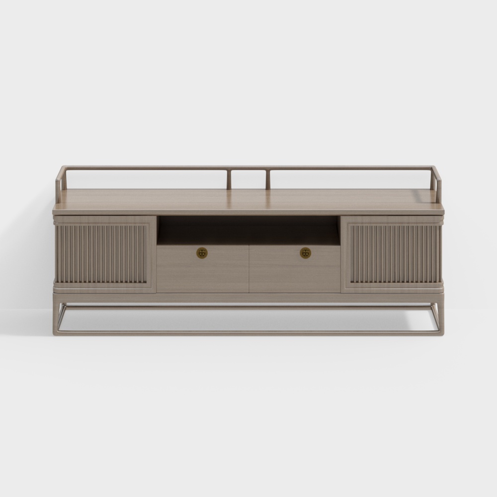 New Chinese Style TV Cabinet