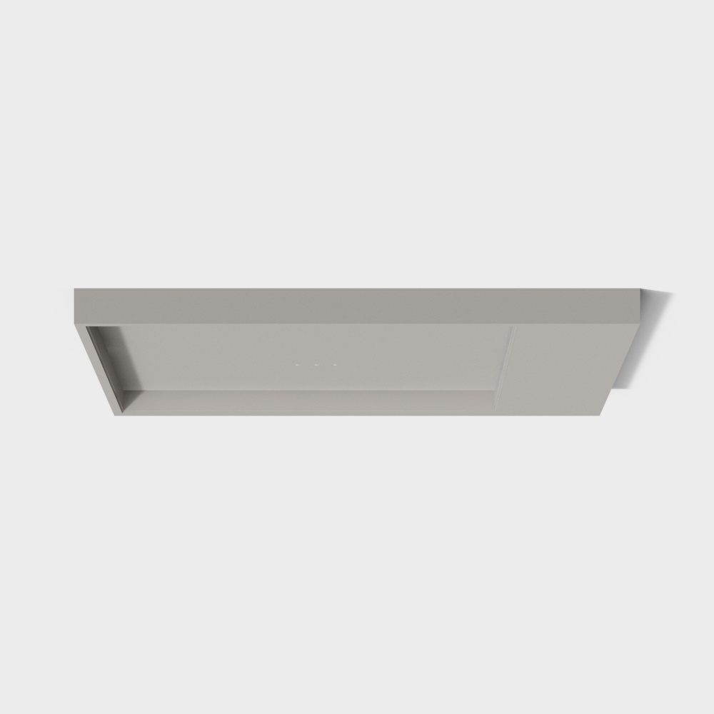 Urban Shelf 3D Model – Minimalist Concrete Texture