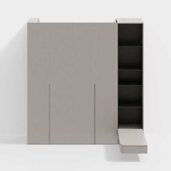 Urban Storage Cabinet 3D model