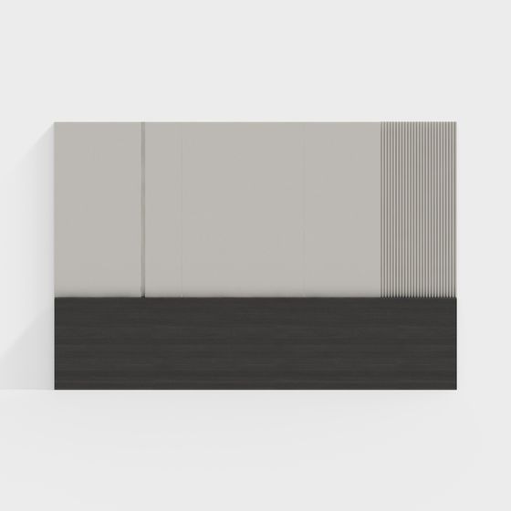 Urban Panel 3D model - Minimalist Design