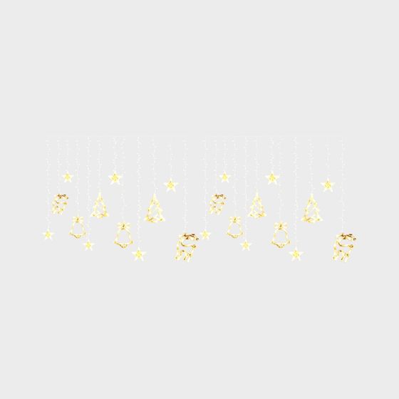 Ornamen lonceng bintang Natal