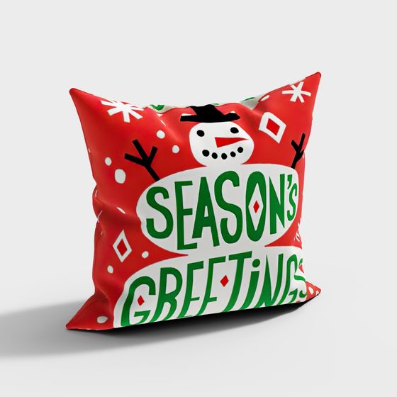 Weihnachtliches Kissen