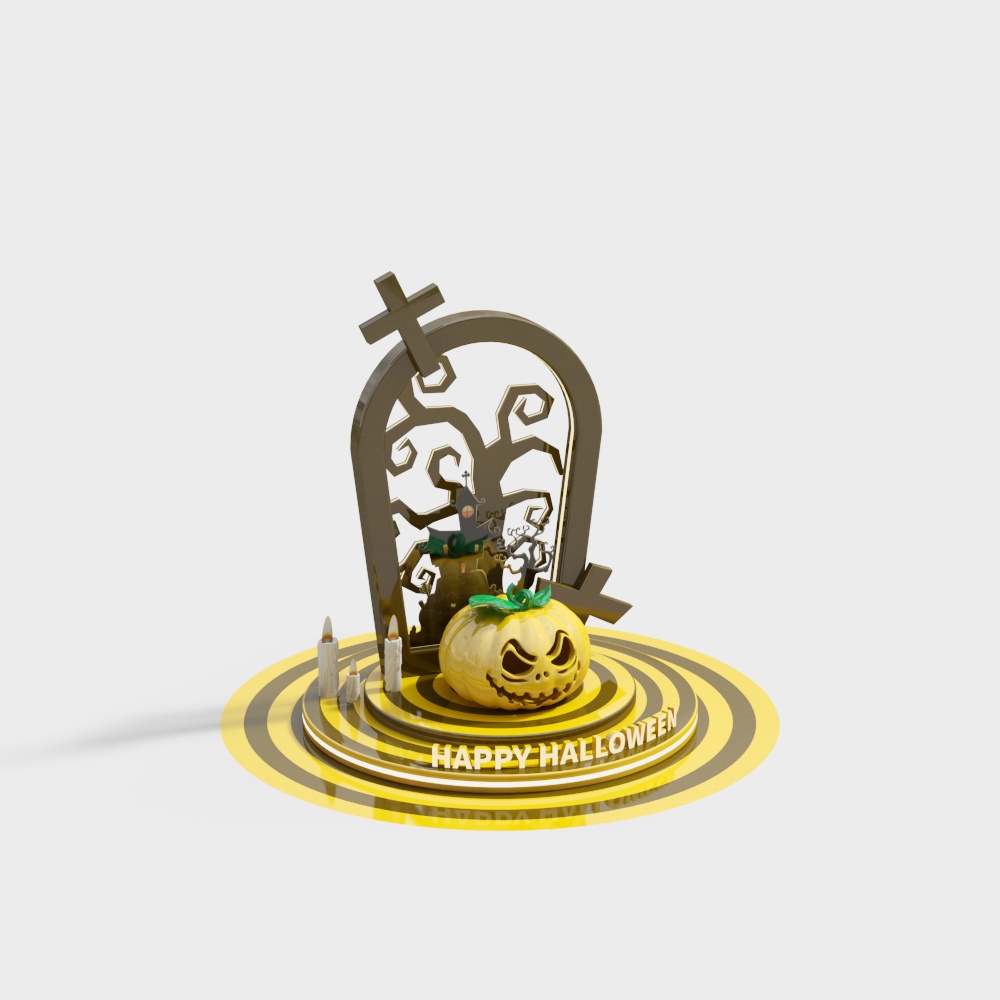 Decorazioni lanterna di zucca di Halloween