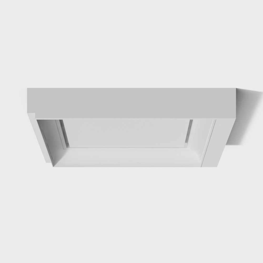 Soffitto minimalista moderno della camera da letto