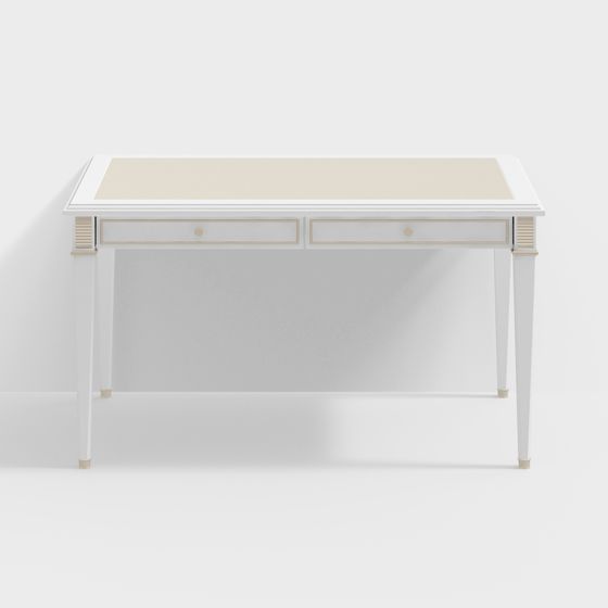 Elegant Desk 3D model for Modern Workspaces