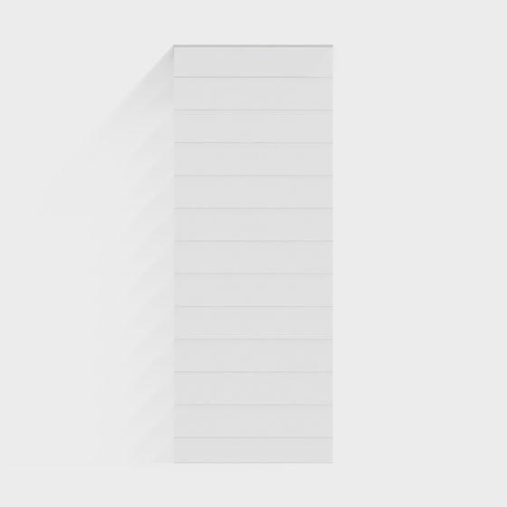 Minimalist Door 3D model