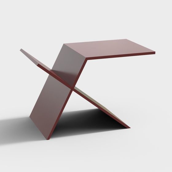 Geometric Balance Table 3D model