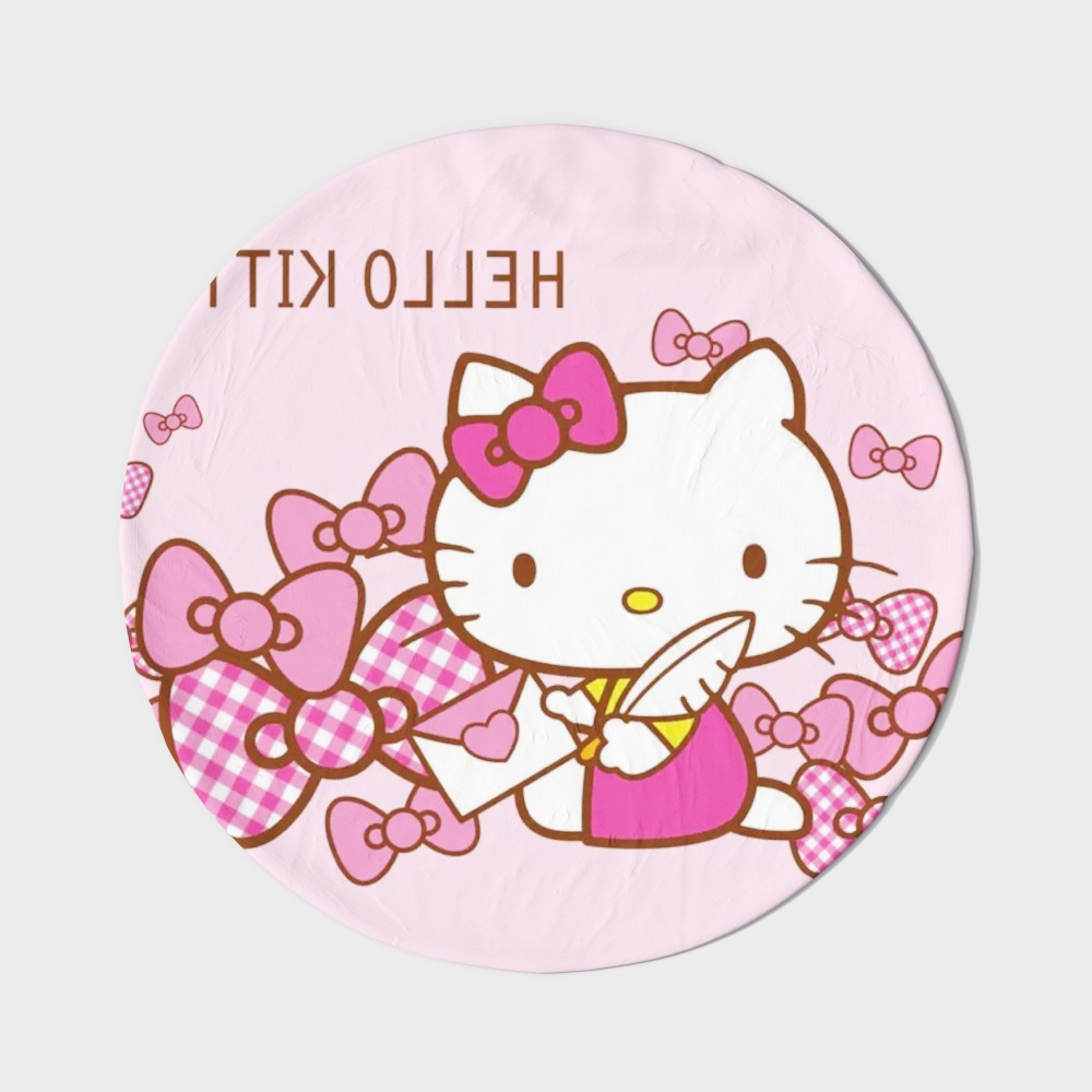 Cute HELLO KITTY Low-Poly 3D Model
