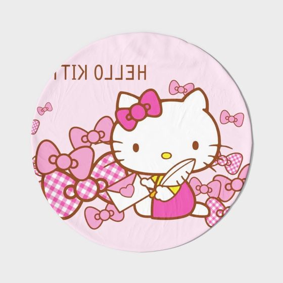 Cute HELLO KITTY Low-Poly 3D Model