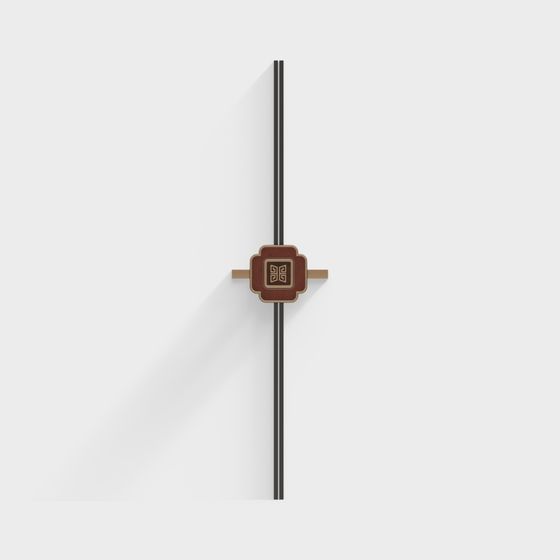 Eastern Elegance Low-Poly 3D model