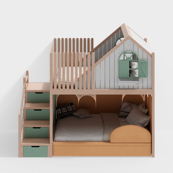 Litera moderna para casa de niños