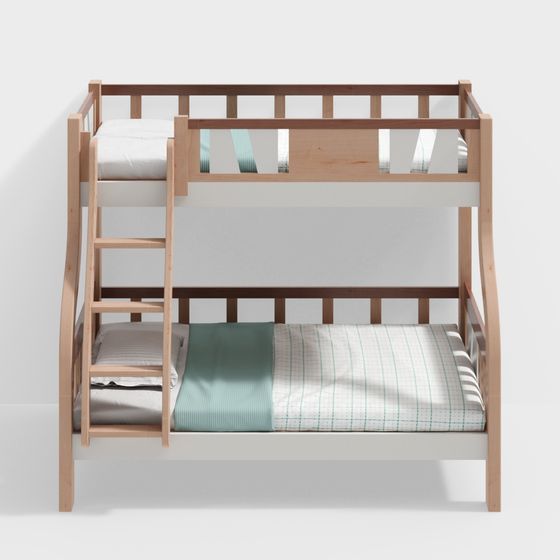 Modern Children's Loft Bed Ladder