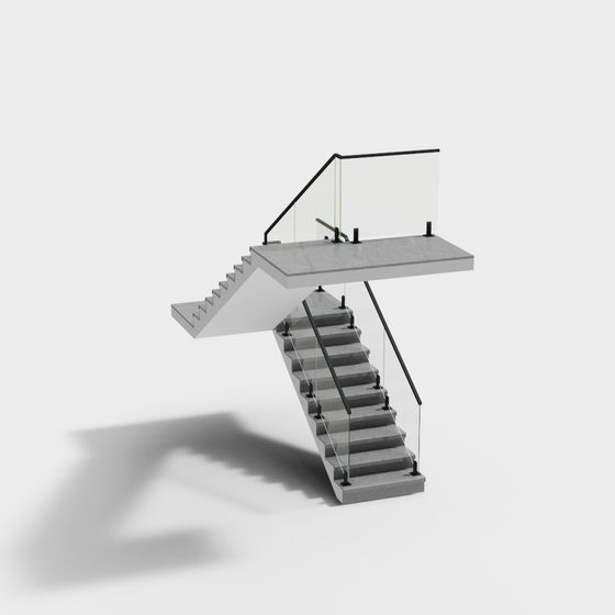 Scala con Parapetto Moderna