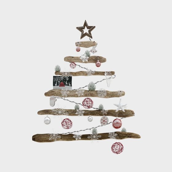 Low-Poly Christmas Tree 3D Model for Festive Decor