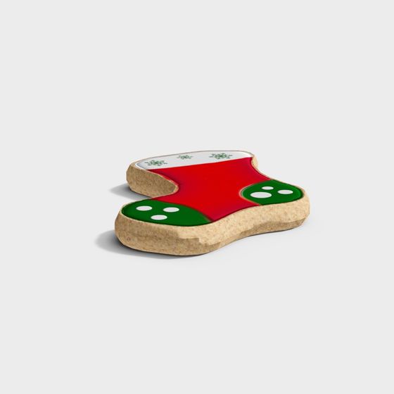Charming Christmas Stocking 3D model for Festive Designs