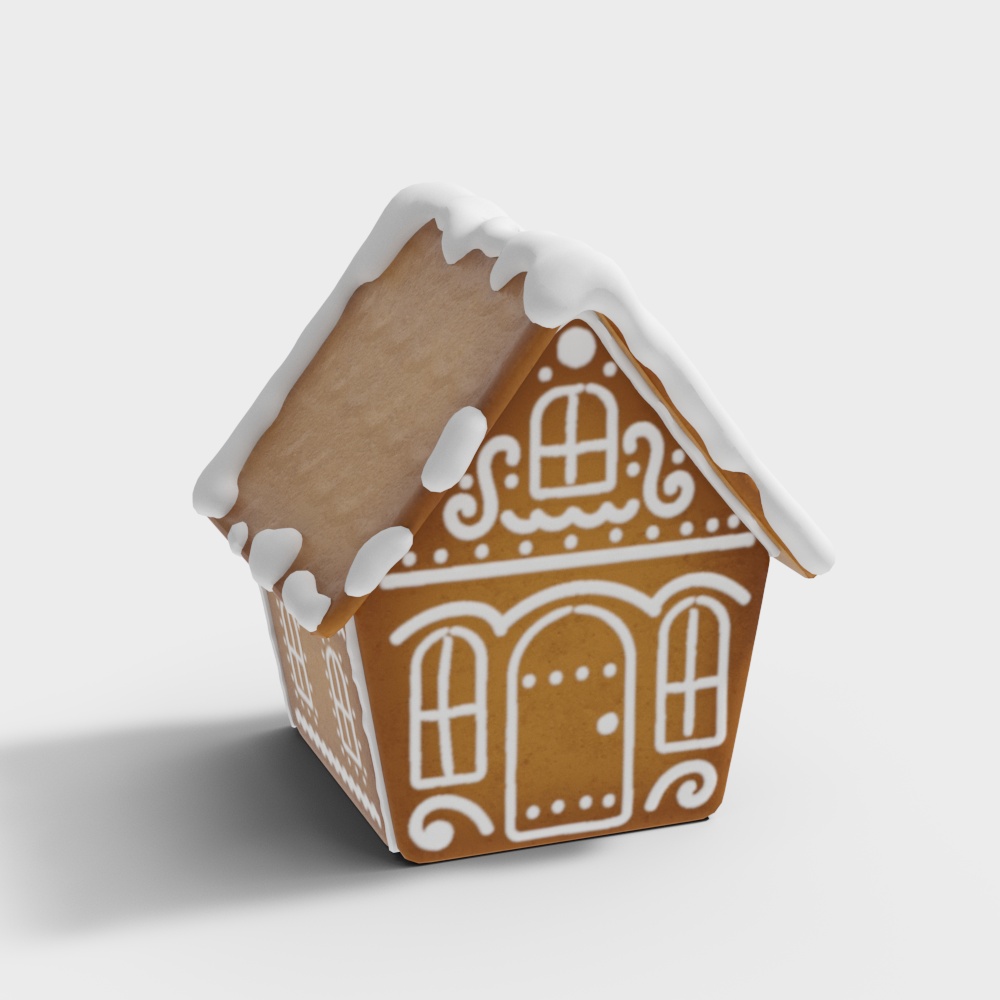 Casa di biscotti di Natale