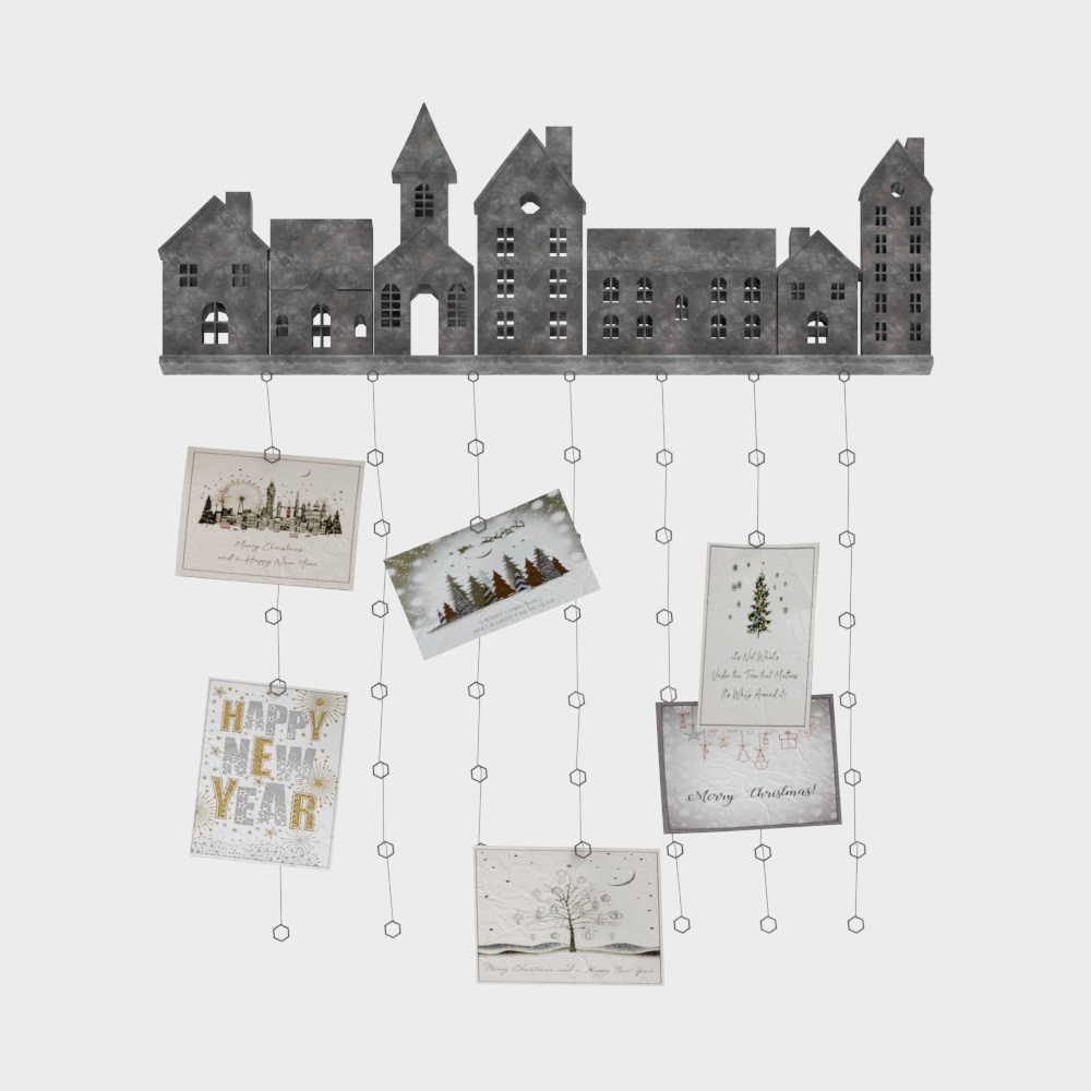 Christmas Postcard Ornament