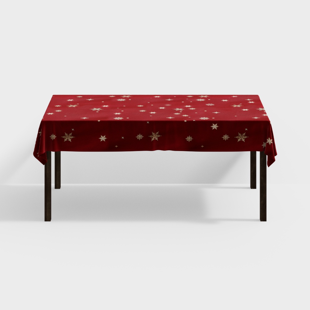 Table à manger de style Noël