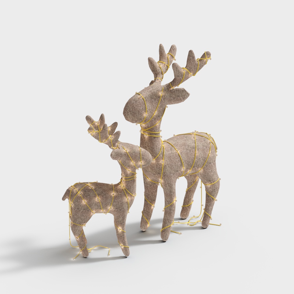 Christmas Deer Ornament