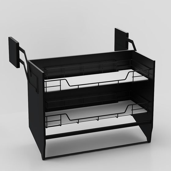 Urban Storage Rack 3D Model
