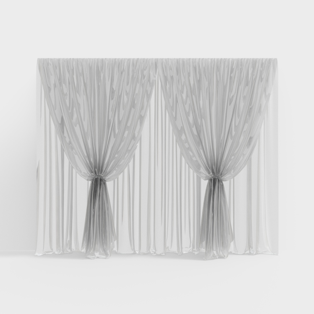 Ethereal Curtain 3D Model