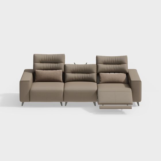 Urban Comfort Sofa 3D model