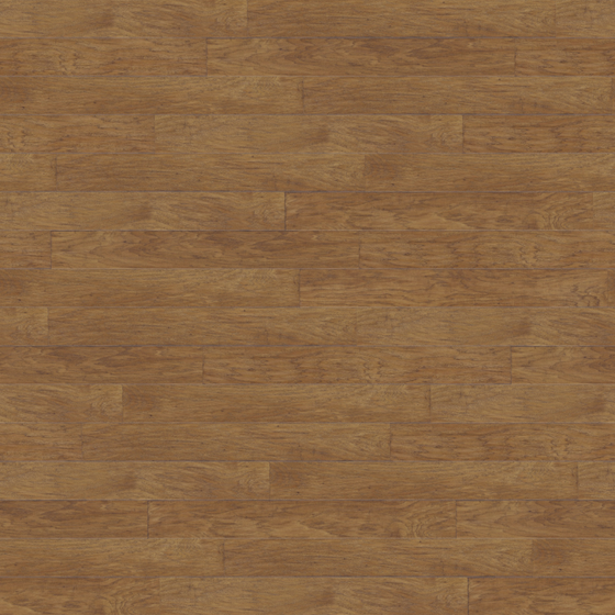 Earth Color Shallow Walnut Solid Wood Floor 3D Model