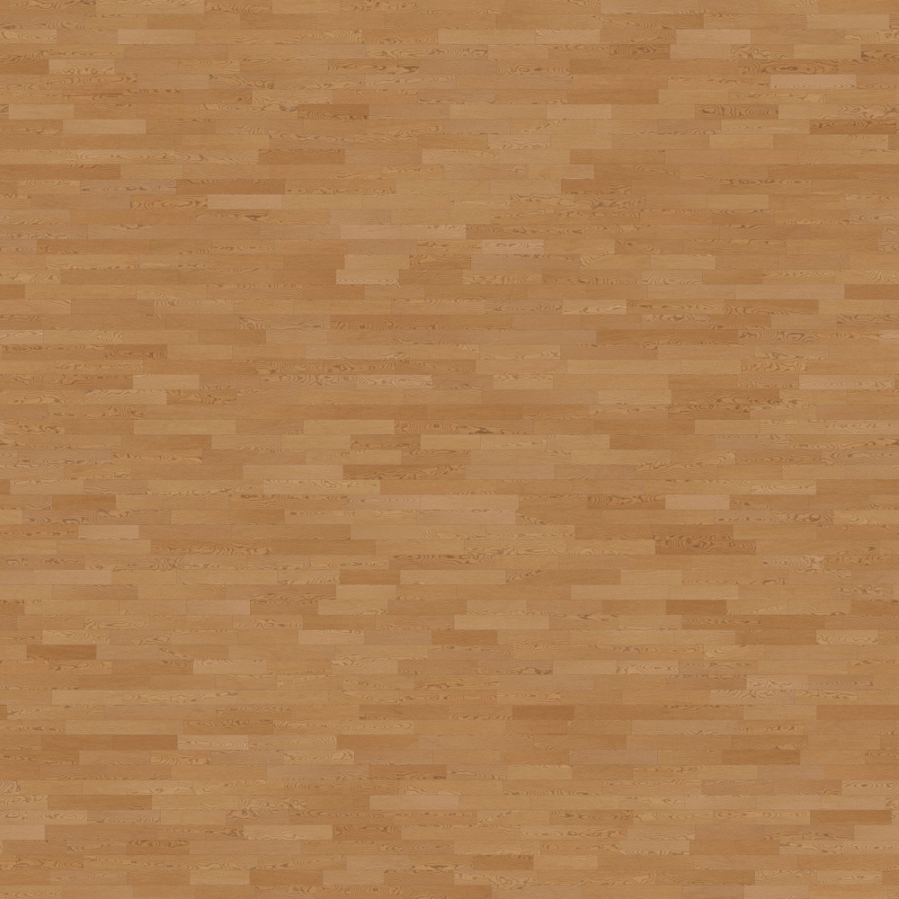 Wood Color Shallow Walnut Solid Wood Floor 3D Model