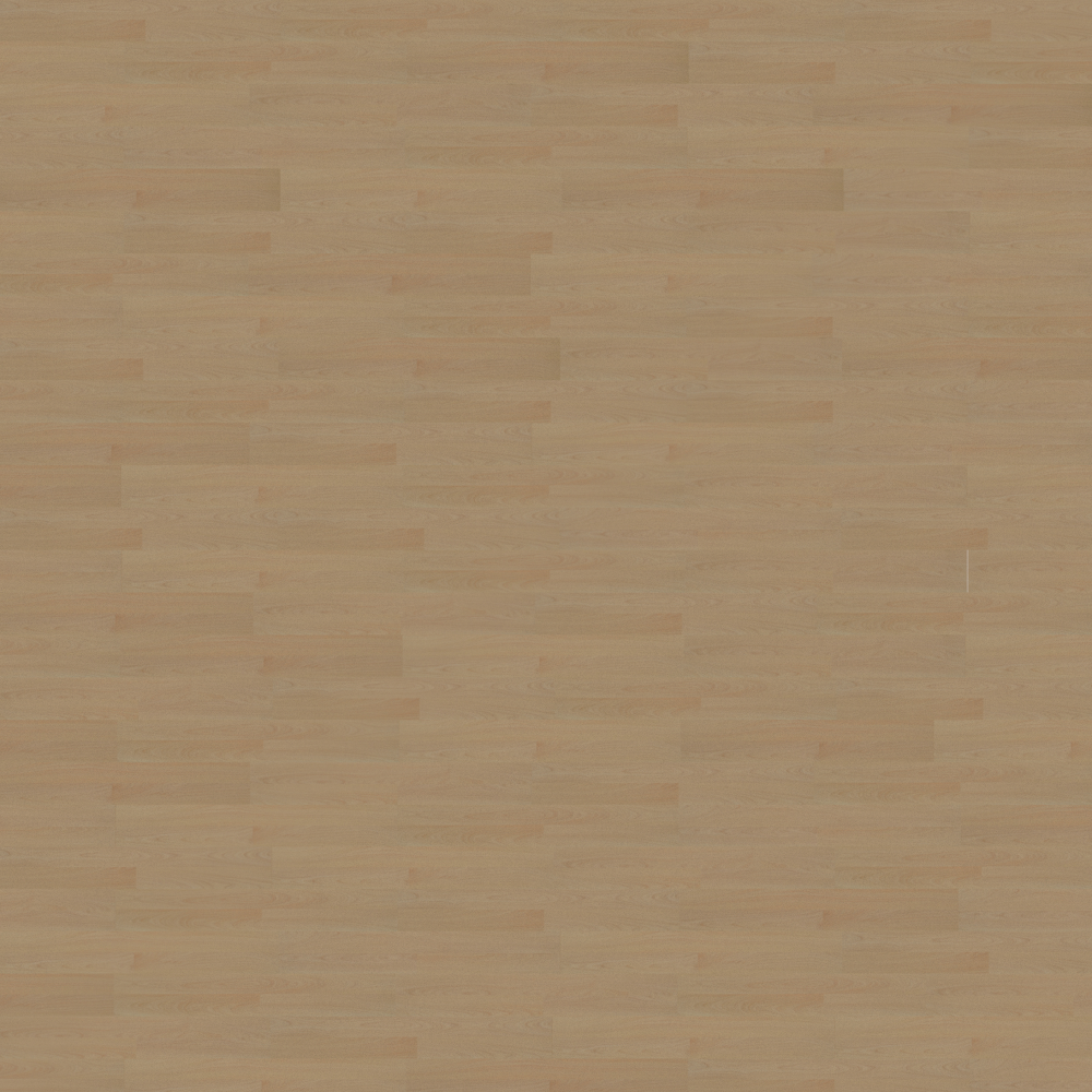 Light-colored solid wood floor 3000*3000