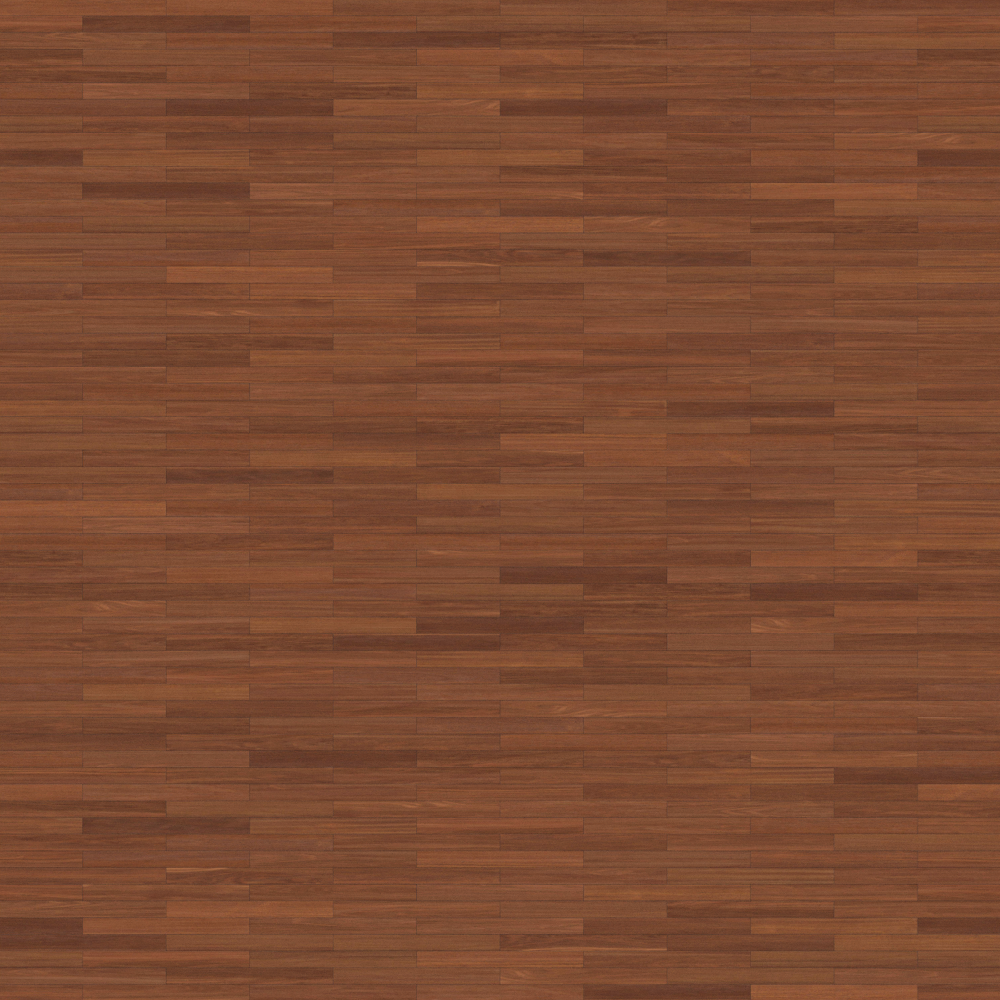 Brown Red Walnut Solid Wood Floor 3D Model