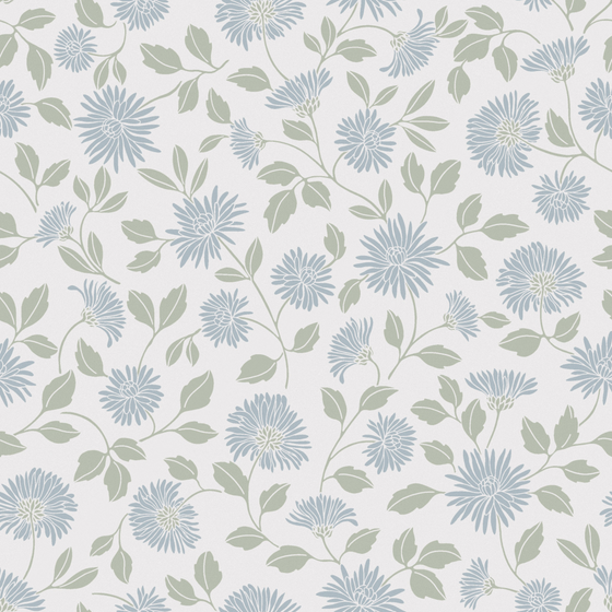 Black Country-style Patchwork Wallpaper 3D Model for Cozy Rooms