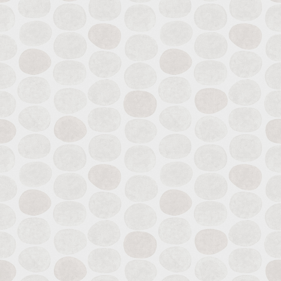 Elegant Creamy Light-Colored Geometric Wallpaper 3D Model