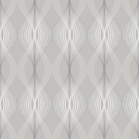 Modern Minimalist Line Wallpaper 3D Model 1000x1000 in Gray