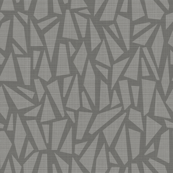Modern Minimalist Geometric Wallpaper 3D Model in Gray