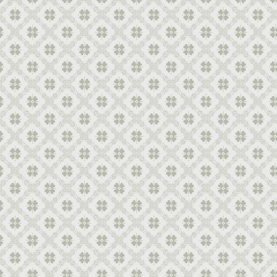 French Floral Pattern Wallpaper 3D Model