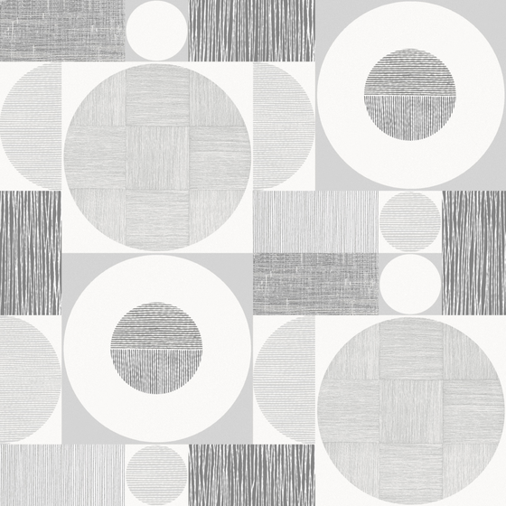 Modern Geometric Pattern Wallpaper 1000*1000 in White