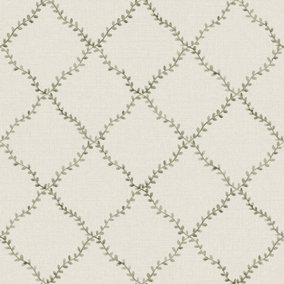 Retro Patchwork Wallpaper 3D Model in Beige