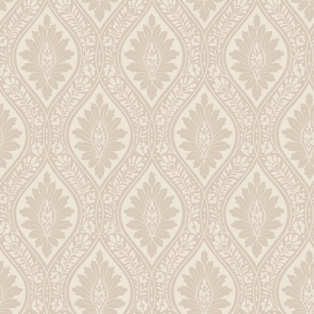 European-style Beige Patterned Wallpaper 1000x1000