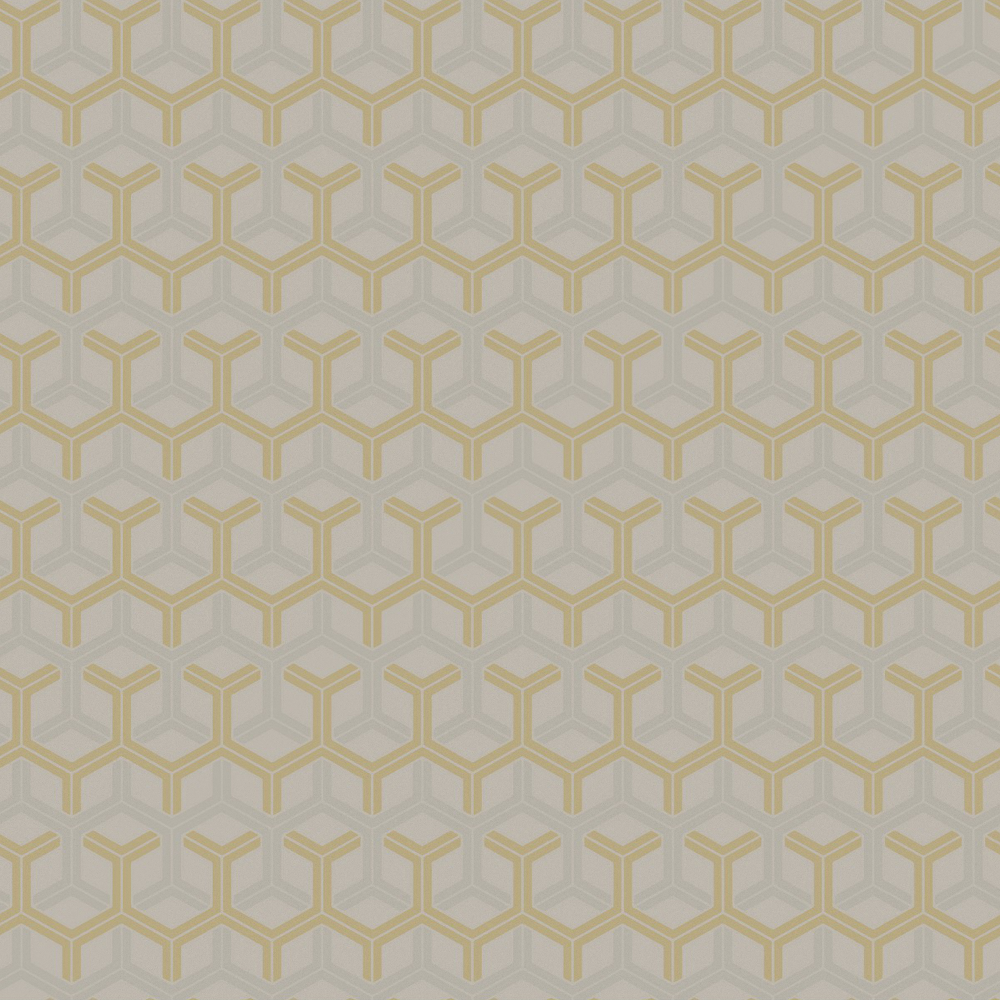 Modern Coffee-Colored Geometric Wallpaper 1000*1000