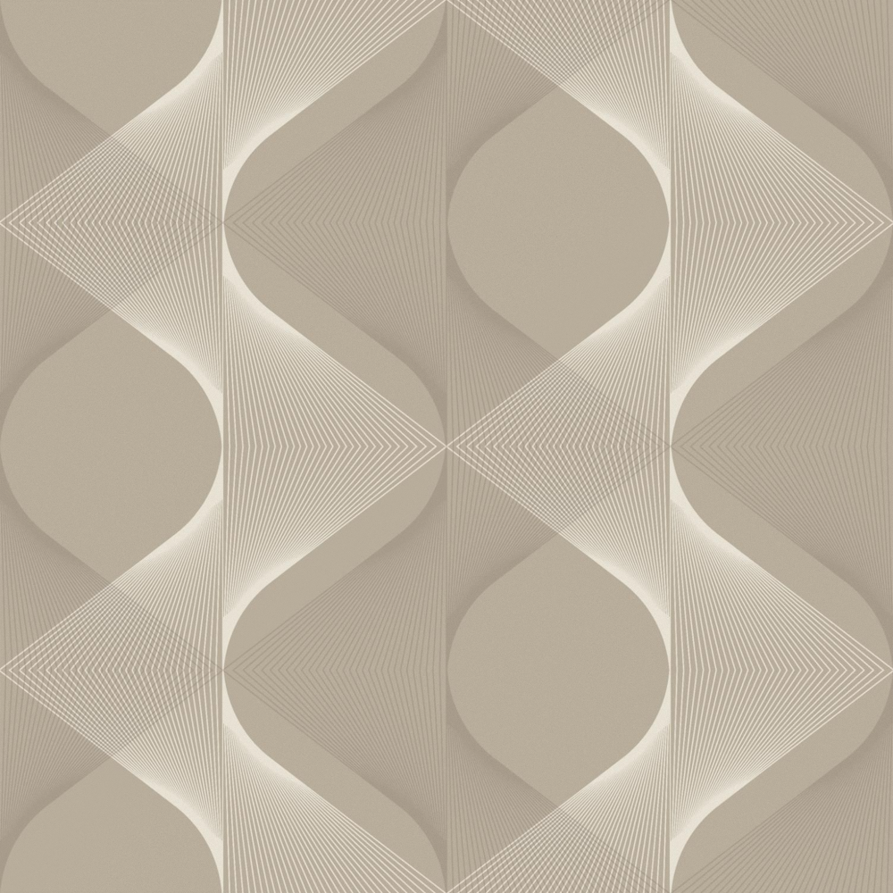 Modern Light Yellow Geometric Texture Wallpaper 1000*1000