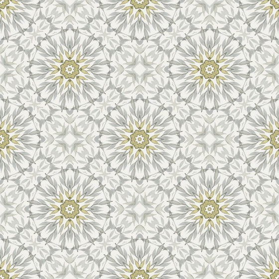 Fresh White Floral Pattern Wallpaper Design 1000*1000