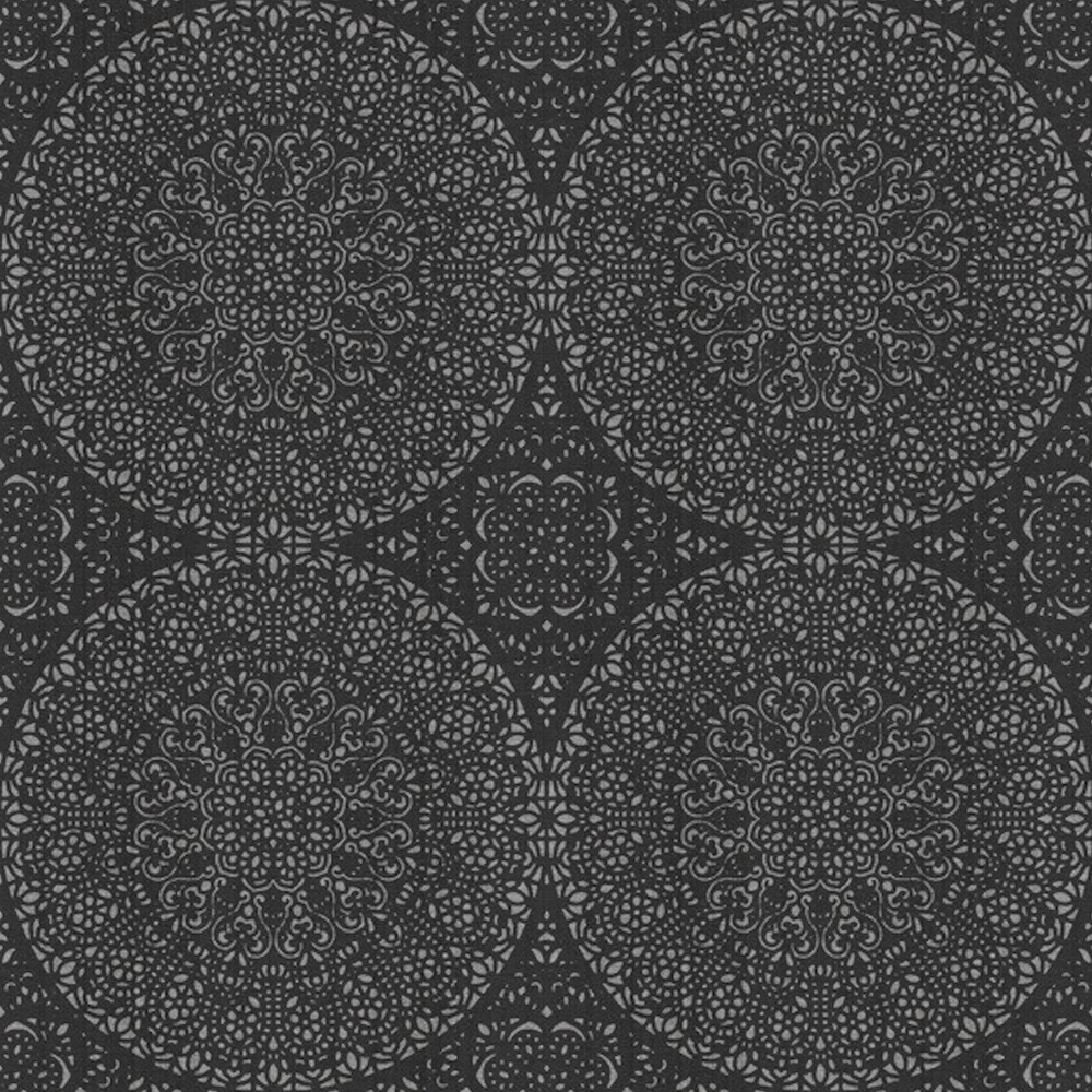European-Style Dark Patterned Wallpaper 1000*1000
