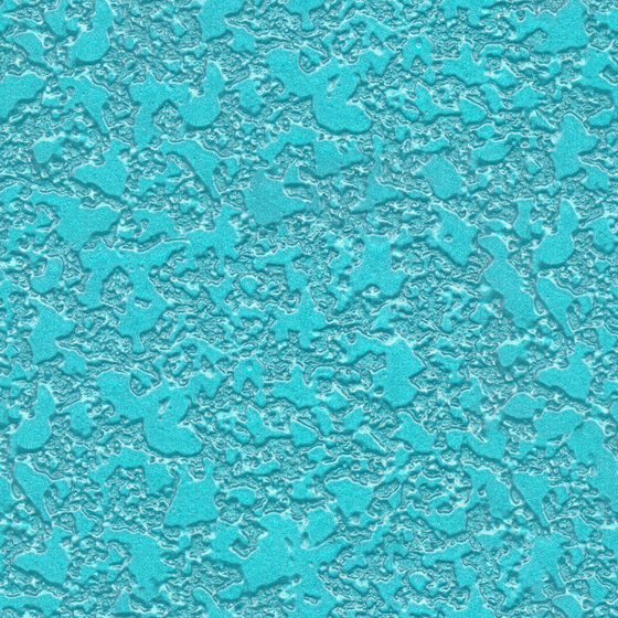 Bright Blue Textured Art Paint 3D Model 1000x1000