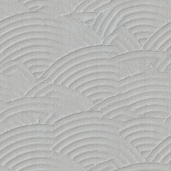 Modern Light Gray Textured Art Paint 3D Model in Beige