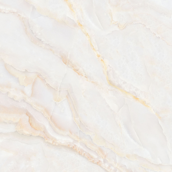 White Striped Marble Floor Tile 3D Model