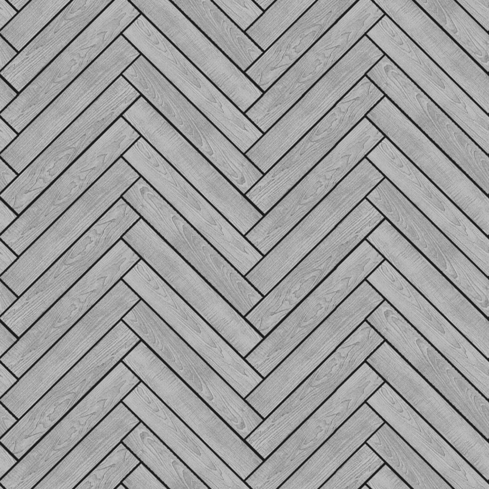 Gray Herringbone Solid Wood Floor 1000*1000