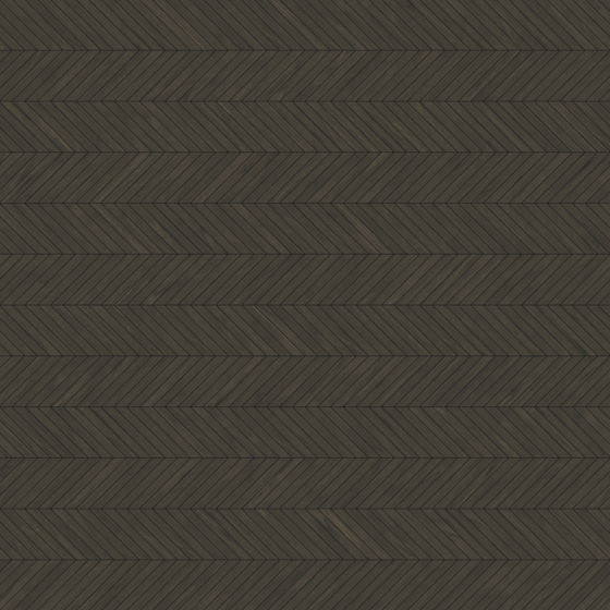 Luxurious Deep Coffee Herringbone Solid Wood Floor 3D Model