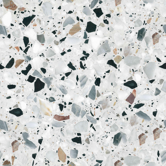 Modern Colored Terrazzo Floor Tile 3D Model 1000x1000